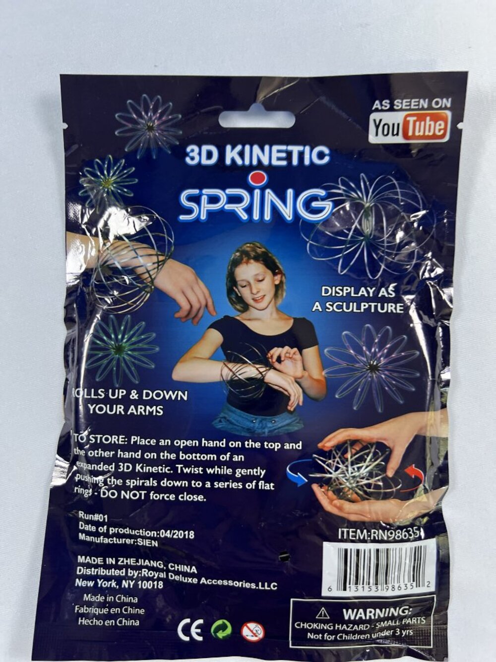 3D Kinetic Spring - Picture 2 of 2